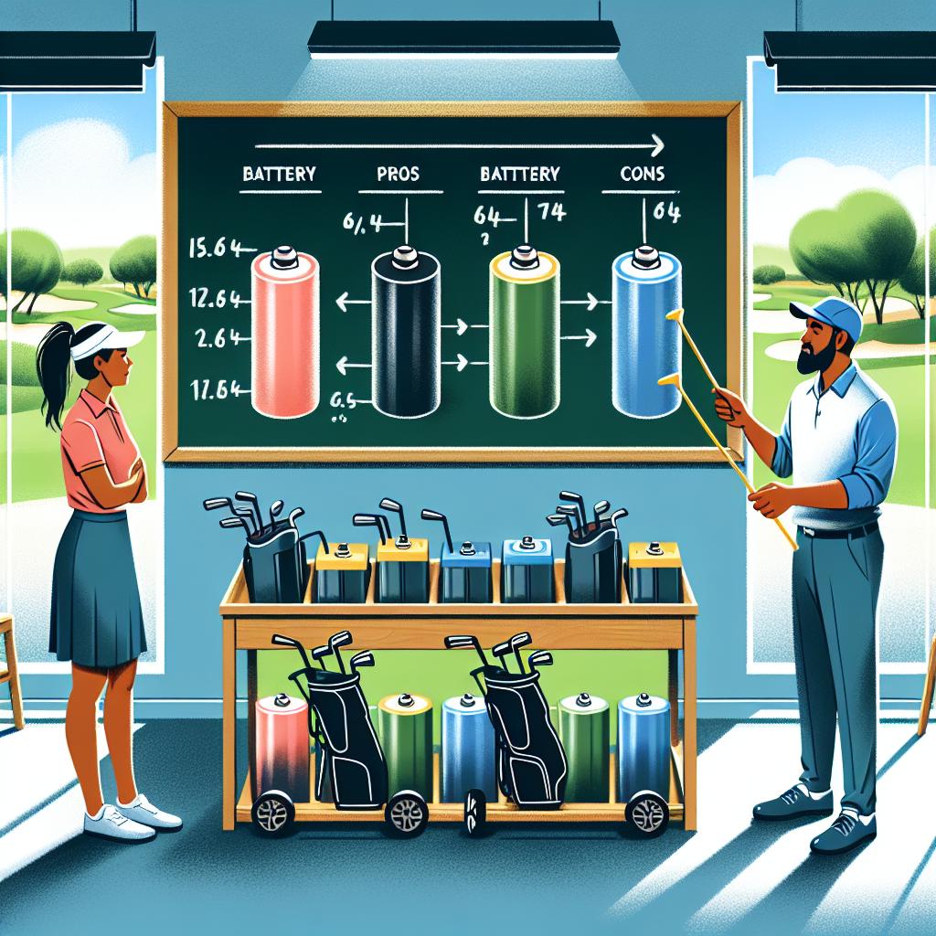 Choosing the Right Golf Trolley Battery