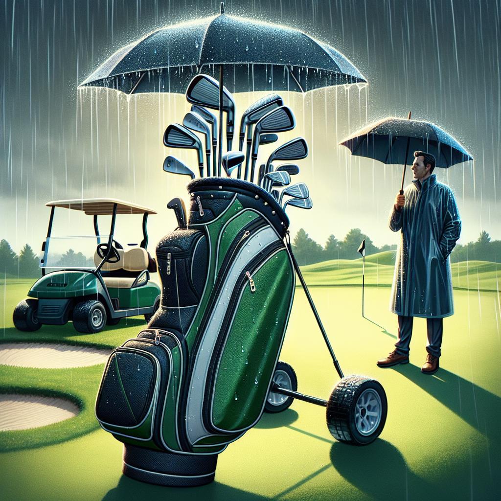 Why Waterproof Golf Cart Bags Matter