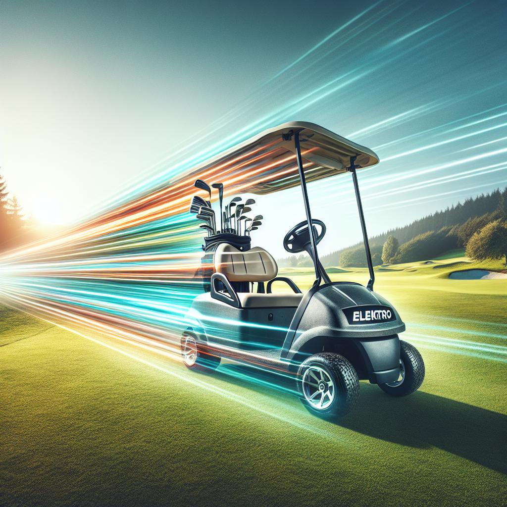 Elektro Golf Trolley Streaker: Lightning-Fast or All Flash? 2 Is the Elektro Golf Trolley Streaker Fast?
