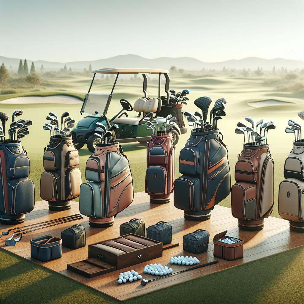 Cart Bags at Driving Ranges: Utilization Guide 2 Understanding Cart Bags for Golf Ranges