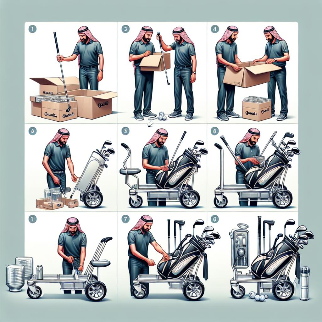 Unpacking the Skymax Golf Trolley