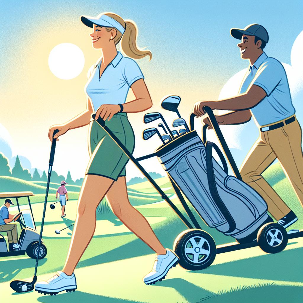 Golf Trolley Electric: Plug into Power and Transform Your Game! 2 Discover the Benefits of Electric Golf Trolleys