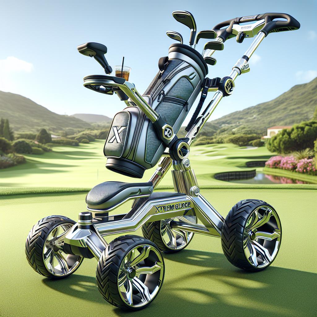 Xtreme Glider Golf Trolley Overview